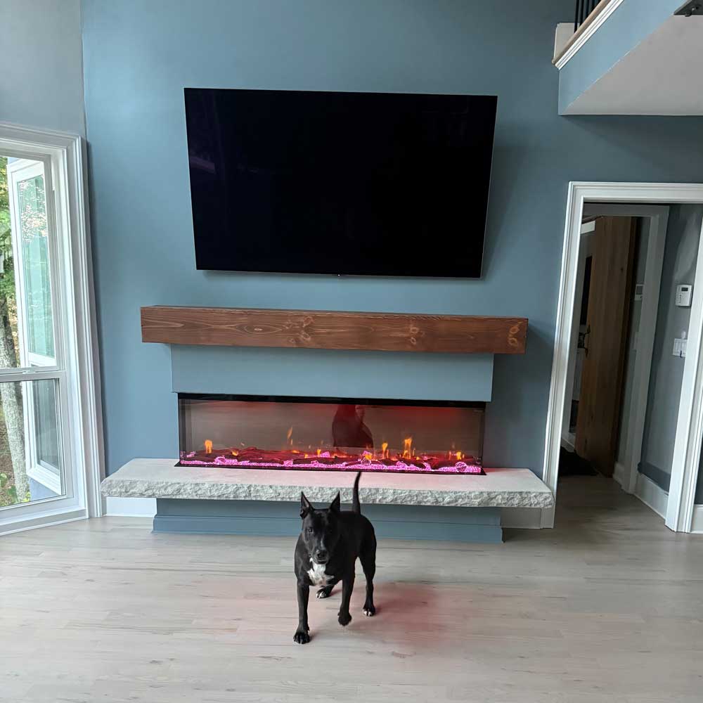 Form Liner for Mantel
