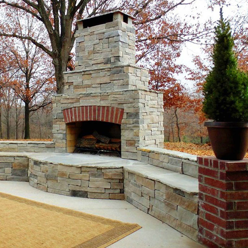 Rubber mold for concrete