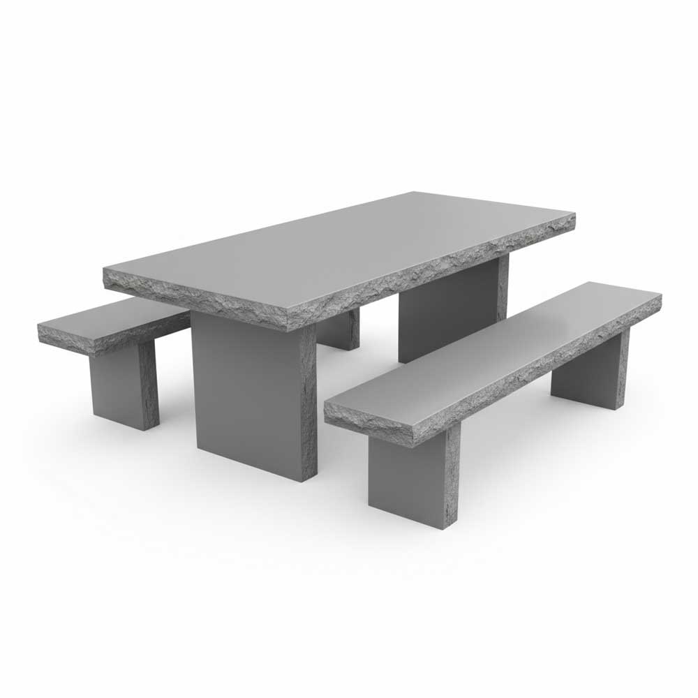 Concrete Picnic Table