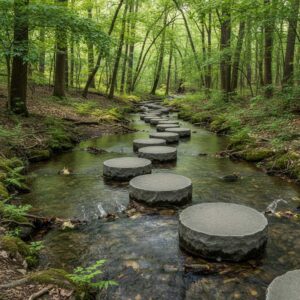 Stepping Stones for Water